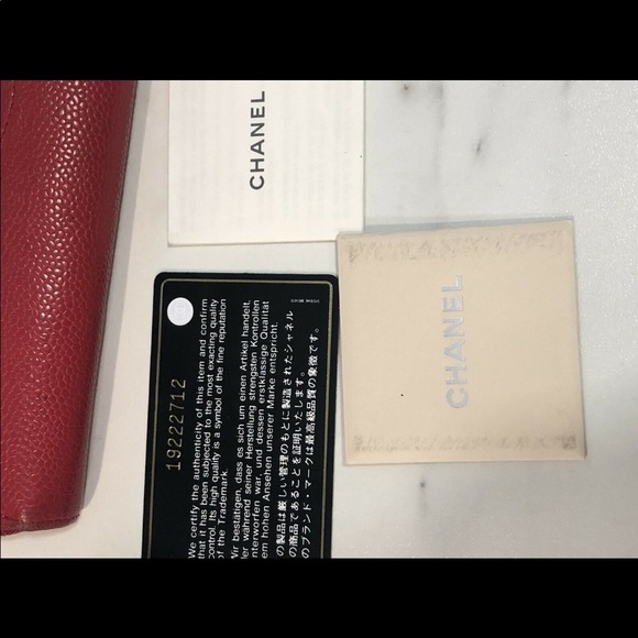 Chanel caviar wallet zipper - Picture 4 of 7